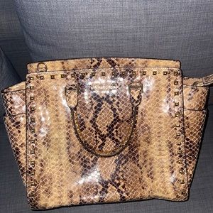 Authentic Michael Kors Snakeskin Purse
